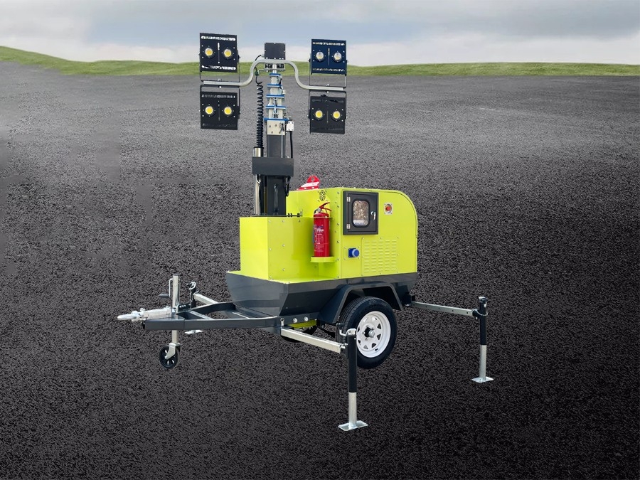 拖車(chē)式電動(dòng)升降照明車(chē)4TNVH1600